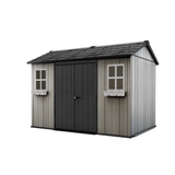 Keter Oakland 11x7.5 ft Grey Resin Outdoor Storage Shed