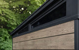 Keter Signature Storage Shed Ashwood Brown 11x7 Ft Resin